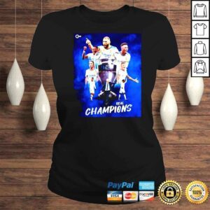 ClassicLadies Real Madrid Winners Champions League 2021 2022 Tshirt