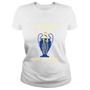 ClassicLadies Real madrid champions 20212022 uefa champions league shirt