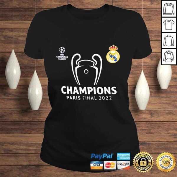 Real madrid mens UCL 2022 winner hoody hoddie - Image 3