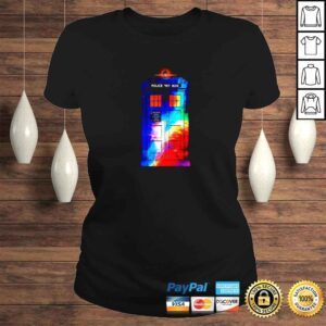 ClassicLadies Relative Dimension Police Public Call Box TShirt