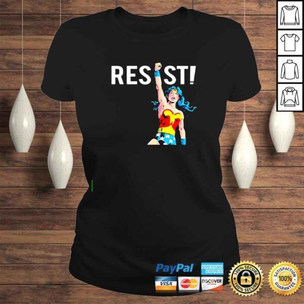 Resist Wonder Woman shirt - Image 3