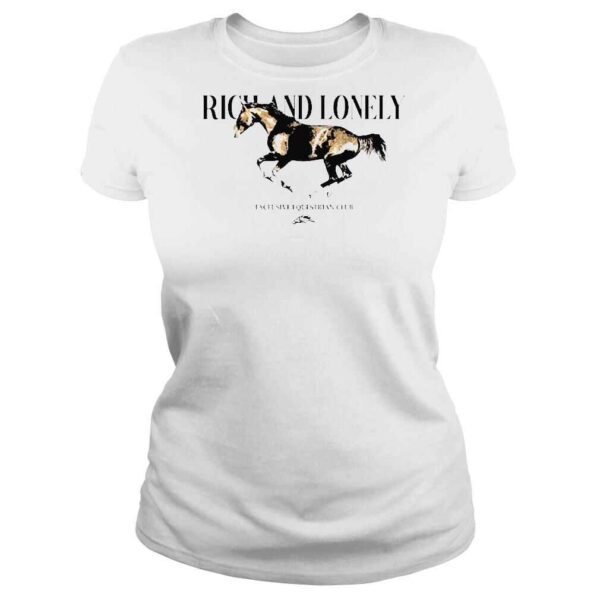 Rich And Lonely Exclusive Equestrian Club Shirt - Image 3