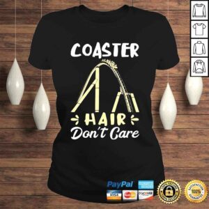 ClassicLadies Roller Coaster Hair Don�t Care Messy Hair Thrillseeker Joy Shirt