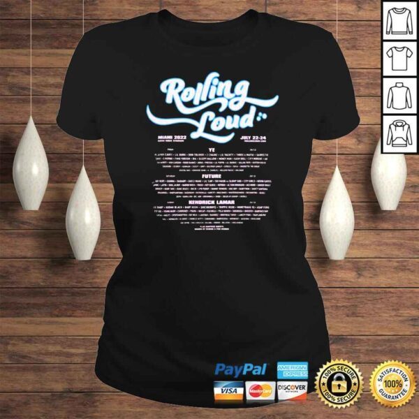 Rolling Loud Rl Bling Miami 22 shirt - Image 3