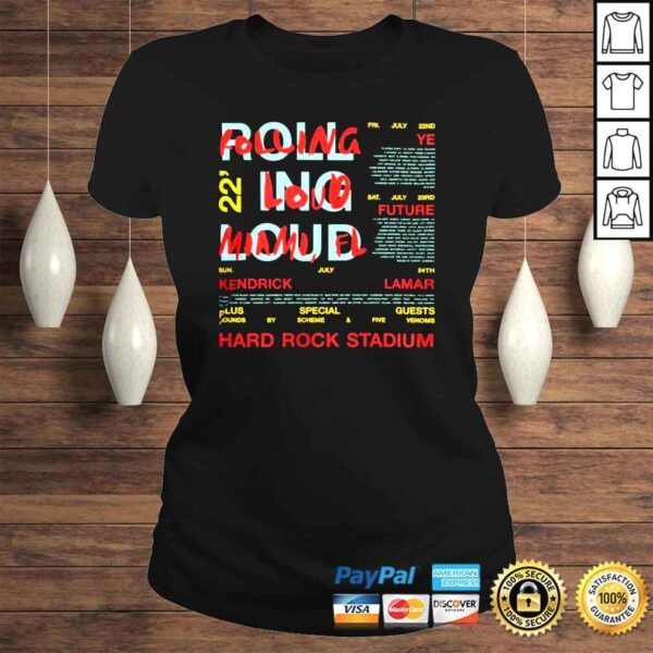 Rolling Loud Rl Exclusive Miami 2022 Line Up shirt - Image 3