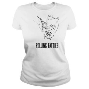 ClassicLadies Rolling fatties cat shirt