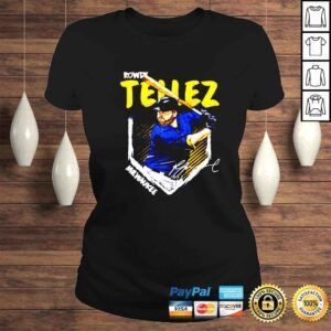 ClassicLadies Rowdy Tellez Milwaukee Brewers Base signature shirt