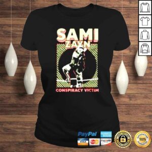 ClassicLadies Sami Zayn Conspiracy Victim shirt