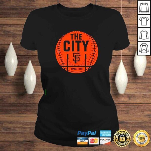 San Francisco Giants The City Ball Hometown Collection shirt - Image 3