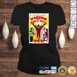 ClassicLadies Scarlet Witch Vision And The Scarlet Witch Revelations Cover shirt