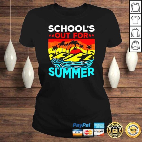 Schools out for summer vintage shirt - Image 3