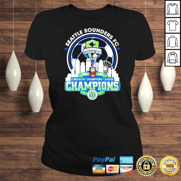 Seattle Sounders FC 2022 Concacaf Champions League Champions shirt - Image 3