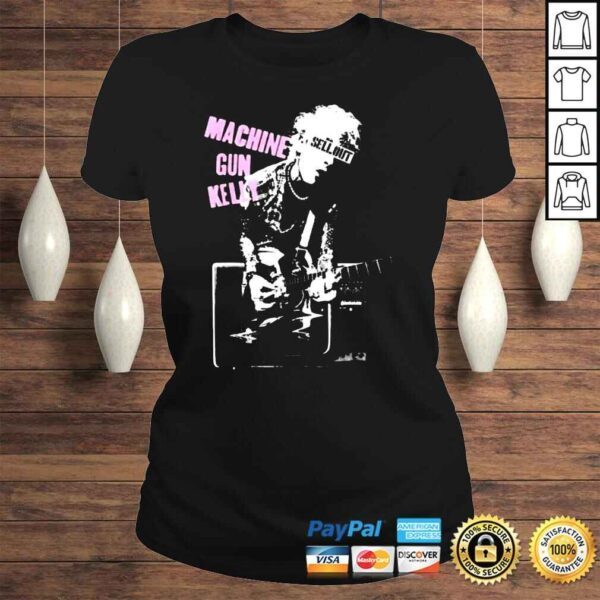 Sell Out Machine Gun Kelly Tv Warp Shirt - Image 3