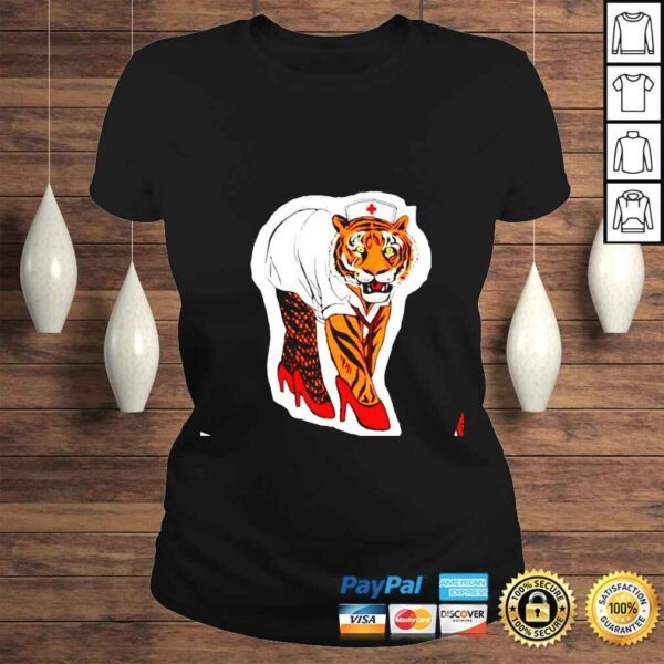 Sexy Tiger Nurse shirt - Image 3