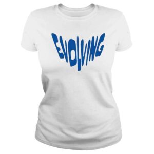 ClassicLadies Shaz Did This Blue Evolution T Shirt