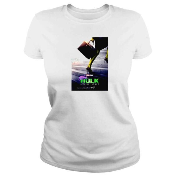 She Hulk Attorney at Law Marvel Studios Official Poster TShirt - Image 3