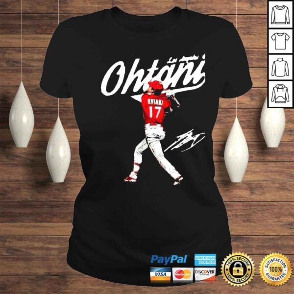 ShoheI ohtanI mlb los angeles angels red shirt - Image 3