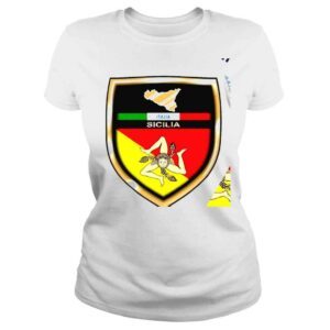 ClassicLadies Sicilia Sicily Stemma Scudetto gold logo shirt