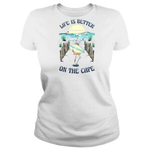 ClassicLadies Skeleton Life Is Better On The Cape Shirt