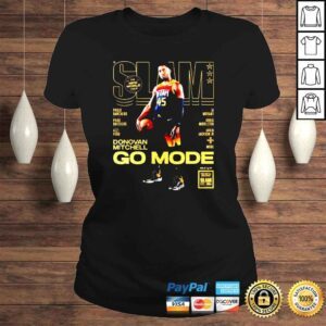 ClassicLadies Slam Donovan Mitchell Go Mode Utah Jazz shirt