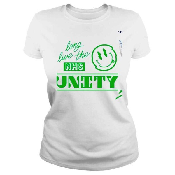 Smile emoji long live the NHS Unity shirt - Image 3