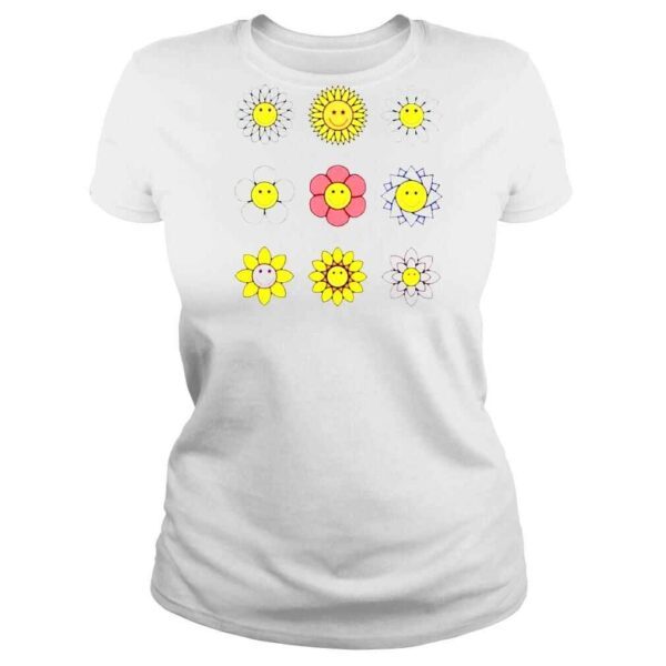 Smiley Face Flower Shirt - Image 3