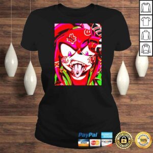 ClassicLadies Sonic Angry Knuckles shirt