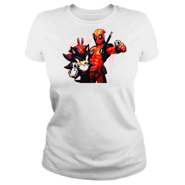 Sonic X Deadpool shirt - Image 3