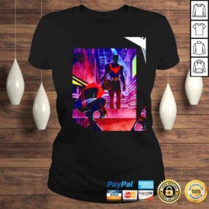 ClassicLadies Spiderman 2099 and Batman Beyond graphic shirt