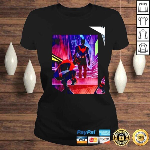 Spiderman 2099 and Batman Beyond graphic shirt - Image 3