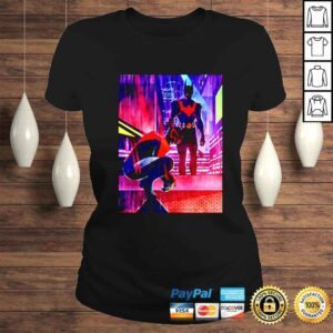 ClassicLadies Spiderman and Batman Beyond shirt