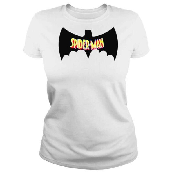 Spiderman and Batman Logo shirt - Image 3