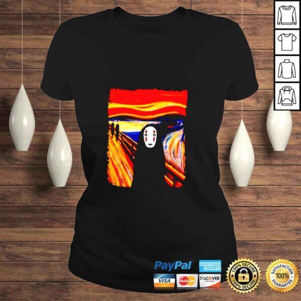 Spirited Away Kaonashi The Scream shirt - Image 3