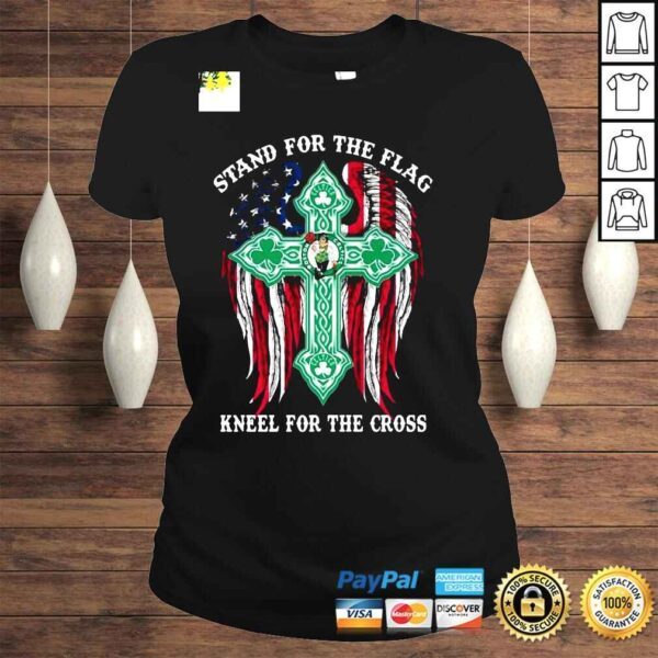 Stand For The Flag Kneel For The Cross Shirt - Image 3