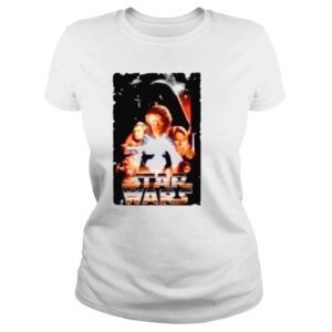 ClassicLadies Star Wars Revenge Of The Sith Movie Poster Graphic Shirt