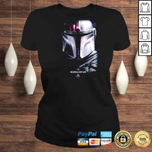 ClassicLadies Star Wars The Mandalorian Dark Portrait Shirt