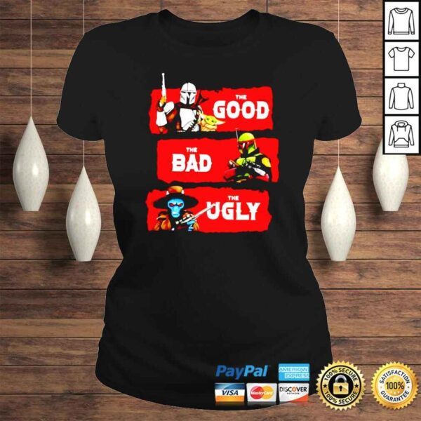 Star Wars characters the good the bad the ugly shirt - Image 3