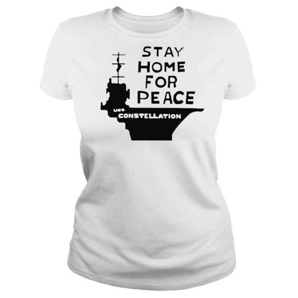 Stay Home For Peace Joan Baez shirt - Image 3