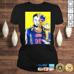 ClassicLadies Stephen Curry MVP Magic Johnson Western Conference Finals shirt