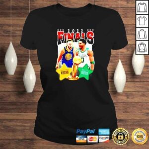 ClassicLadies Stephen Curry vs Jayson Tatums 2022 Finals Golden State Warriors vs Boston Celtics Shirt