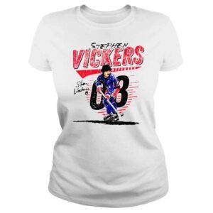 ClassicLadies Steve Vickers New York Rangers Comet signature shirt