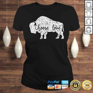 ClassicLadies Stop Hate End Racism Choose Love Pray For Buffalo Strong shirt