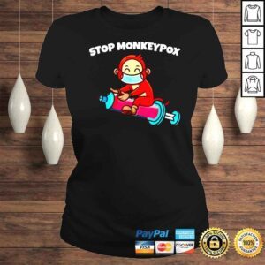 ClassicLadies Stop Monkeypox 2022 Tshirt