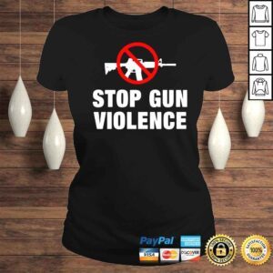 ClassicLadies Stop gun violence shirt