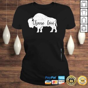 ClassicLadies Stop hate end racism choose love pray for buffalo strong shirt 1