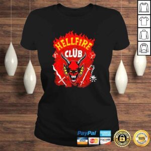 ClassicLadies Stranger Things 4 Hellfire Club TShirt