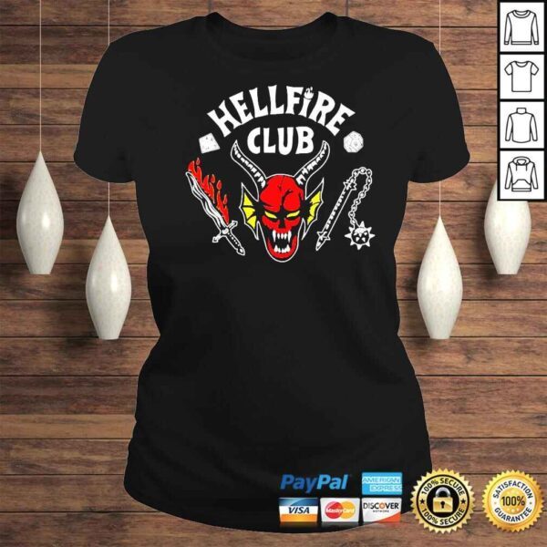 Stranger Things Season 4 Hellfire Club shirt - Image 3