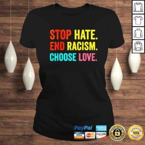 ClassicLadies Strong buffalo usa pray for Buffalo stop hate end racism choose love shirt