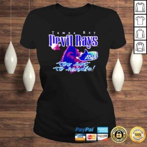 ClassicLadies Tampa Bay Devil Rays too hot to handle shirt