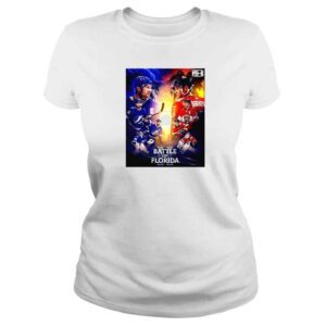 ClassicLadies Tampa Bay Lightning Vs Florida Panthers The Battle of Florida NHL Poster TShirt